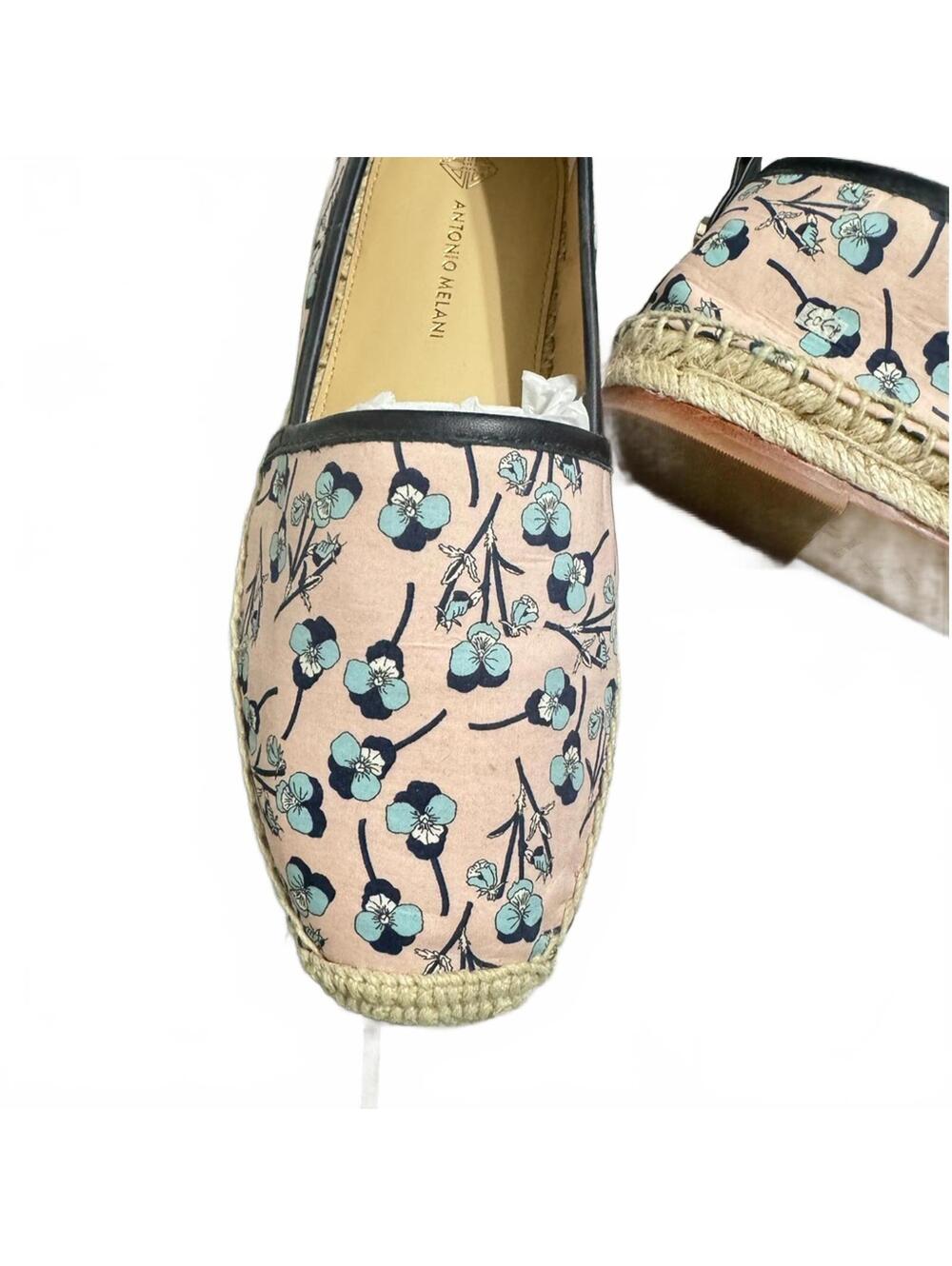 Antonio Melani Daniza Floral Espadrille Flats 8 - Picture 5 of 8